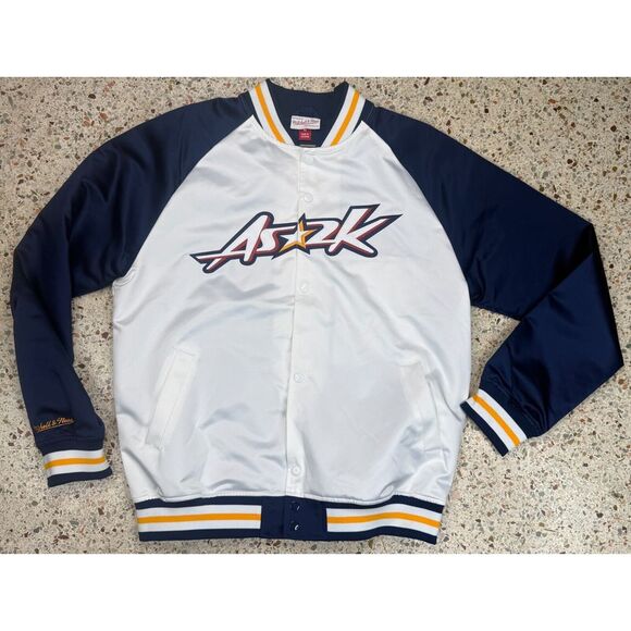 Mitchell & Ness Vtg 2000 NBA All-Star Game‎ Golden State Warriors Jacket Size L - Picture 1 of 9